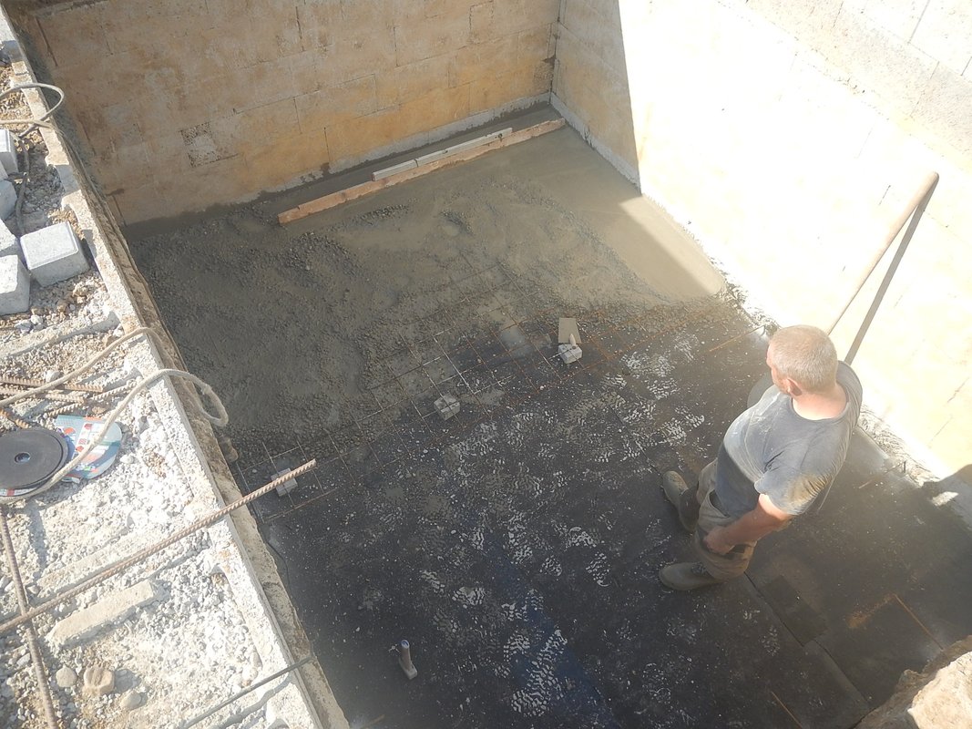 betonovanie podlahy pivnice
