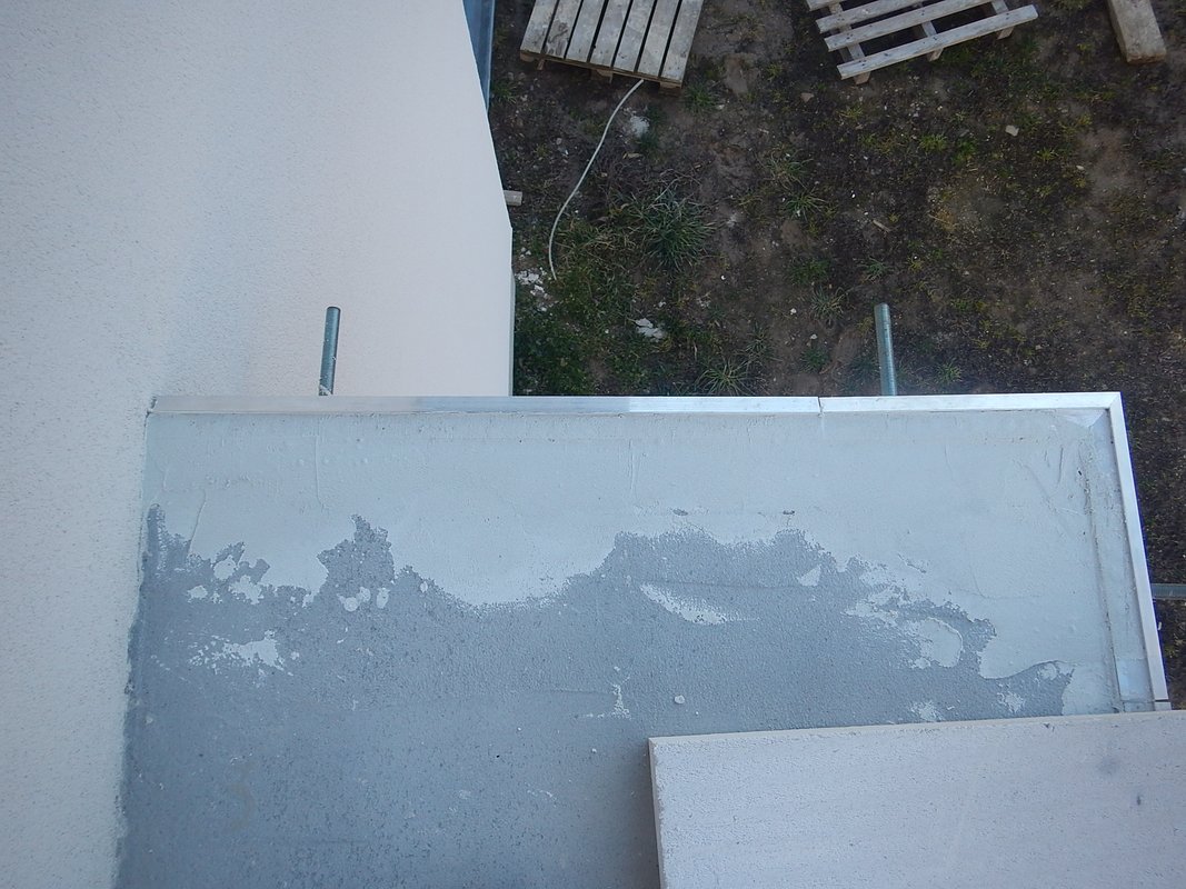 Okapove listy, balkon, dlazba, hydroizolacia